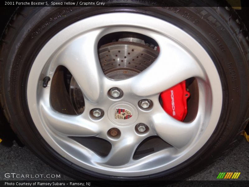 Speed Yellow / Graphite Grey 2001 Porsche Boxster S