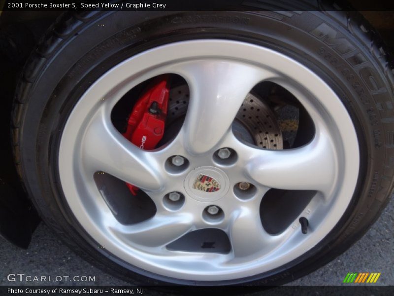 Speed Yellow / Graphite Grey 2001 Porsche Boxster S