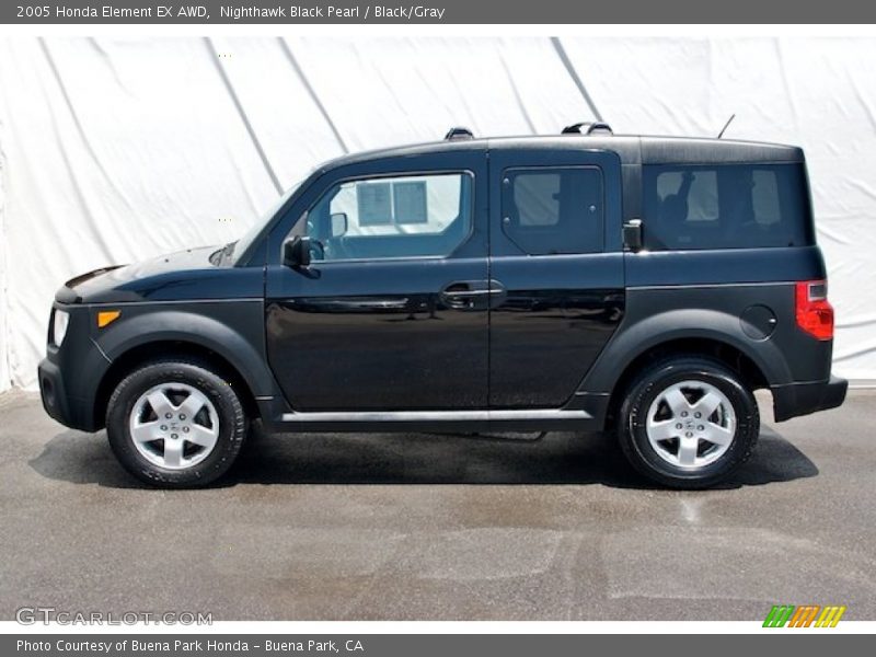 Nighthawk Black Pearl / Black/Gray 2005 Honda Element EX AWD