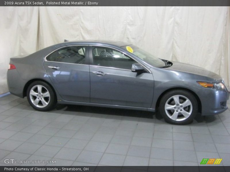 Polished Metal Metallic / Ebony 2009 Acura TSX Sedan