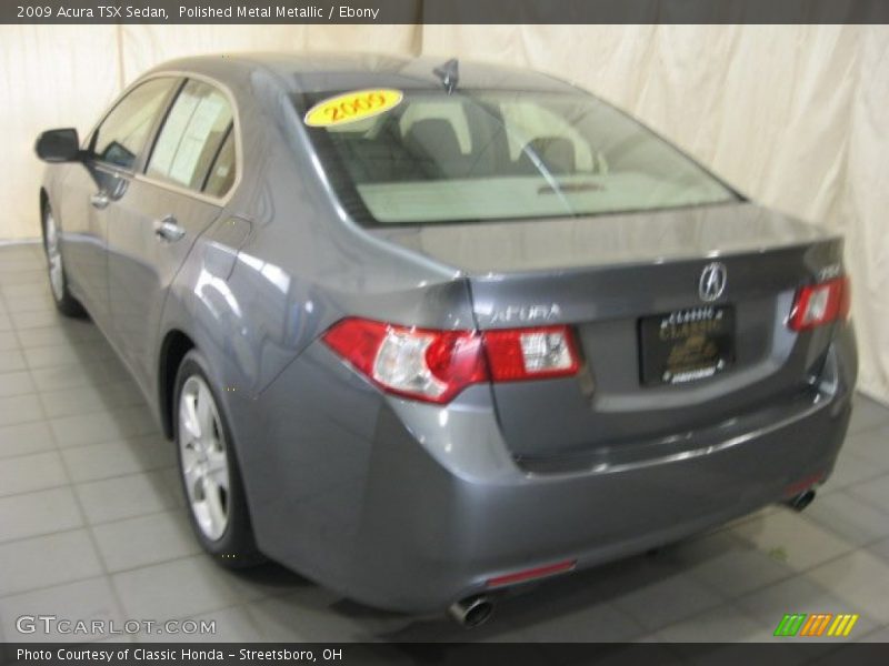 Polished Metal Metallic / Ebony 2009 Acura TSX Sedan
