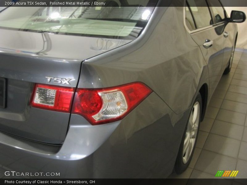 Polished Metal Metallic / Ebony 2009 Acura TSX Sedan