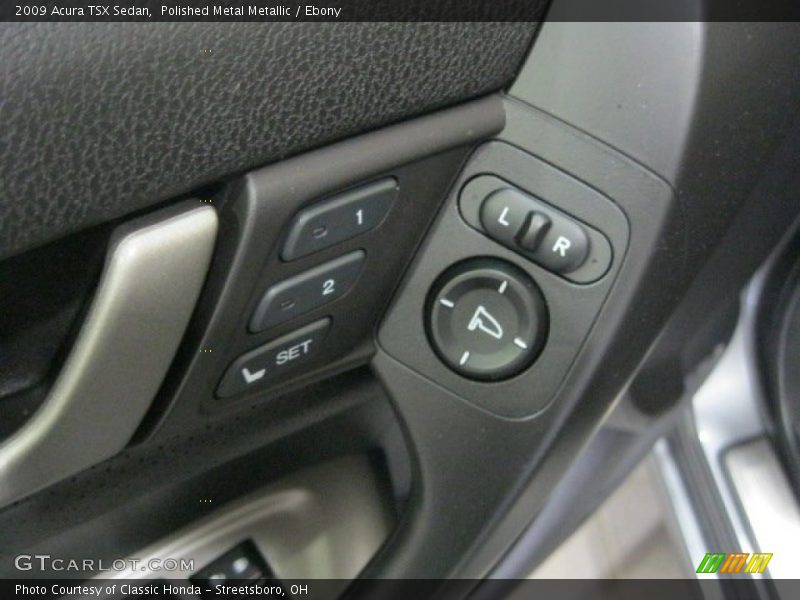Polished Metal Metallic / Ebony 2009 Acura TSX Sedan