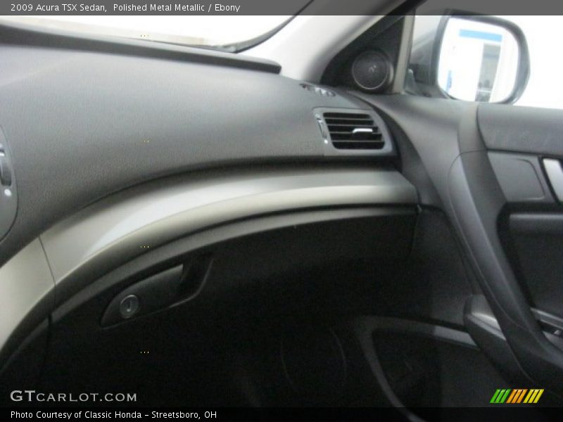 Polished Metal Metallic / Ebony 2009 Acura TSX Sedan