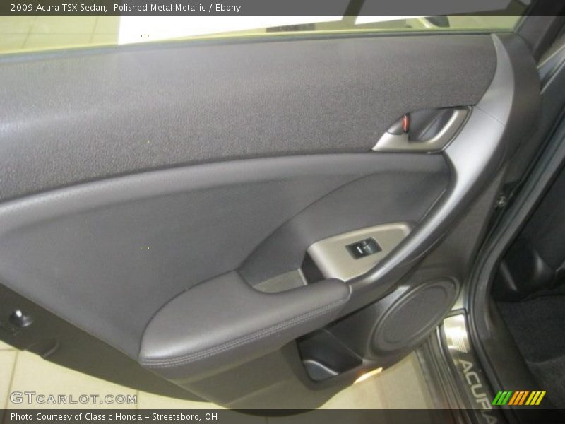 Polished Metal Metallic / Ebony 2009 Acura TSX Sedan