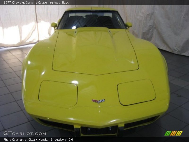  1977 Corvette Coupe Yellow