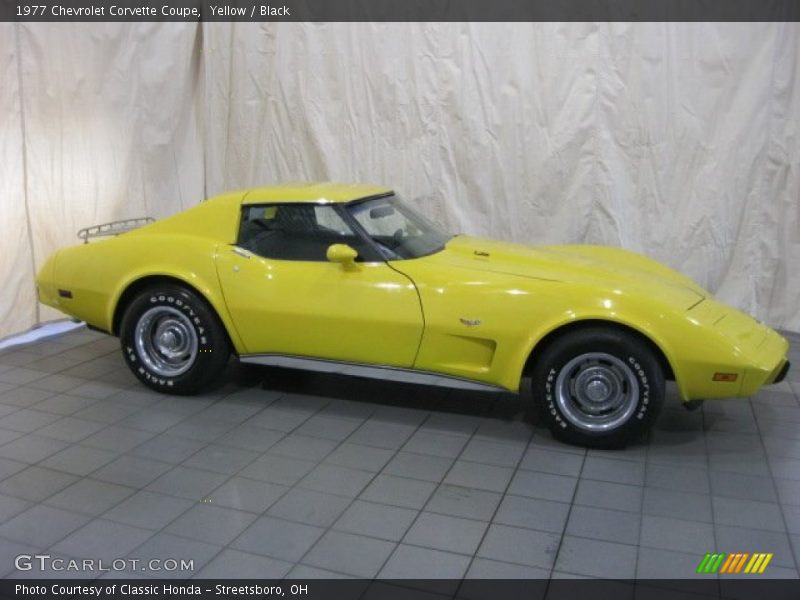  1977 Corvette Coupe Yellow