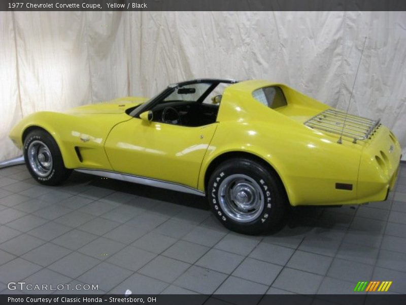  1977 Corvette Coupe Yellow