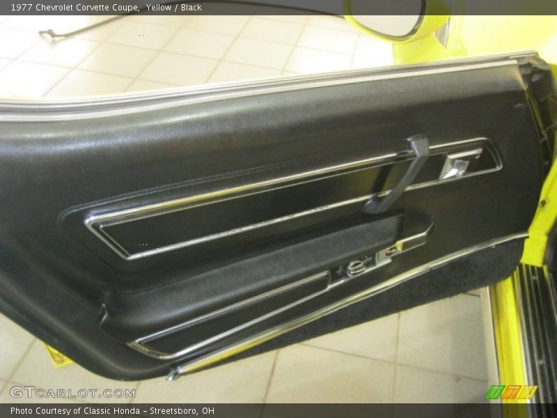 Door Panel of 1977 Corvette Coupe