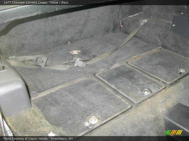  1977 Corvette Coupe Trunk