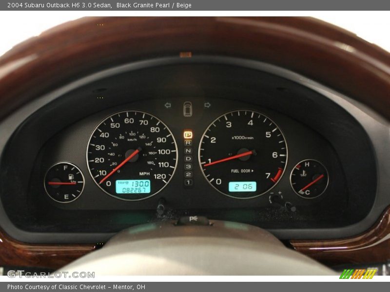 2004 Outback H6 3.0 Sedan H6 3.0 Sedan Gauges