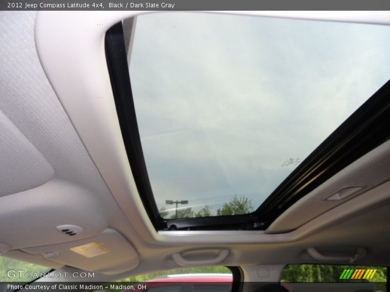 Black / Dark Slate Gray 2012 Jeep Compass Latitude 4x4