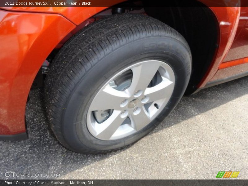 Copper Pearl / Black 2012 Dodge Journey SXT