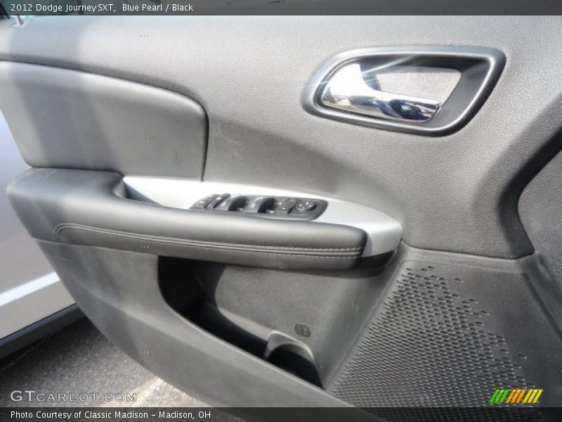 Blue Pearl / Black 2012 Dodge Journey SXT