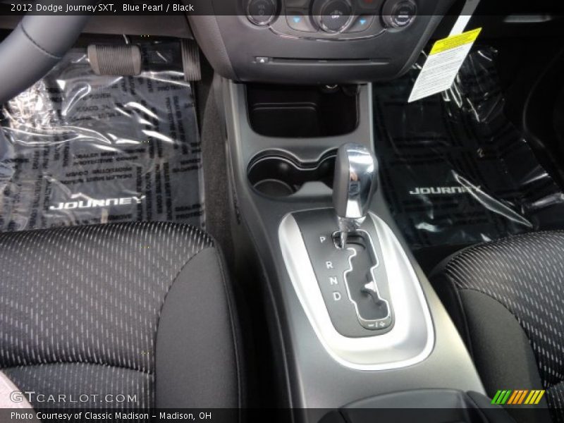 Blue Pearl / Black 2012 Dodge Journey SXT