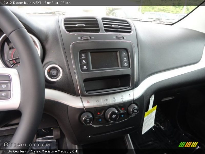 Blue Pearl / Black 2012 Dodge Journey SXT
