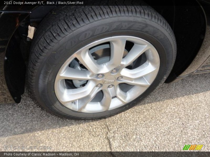 Black / Black/Silver/Red 2012 Dodge Avenger R/T