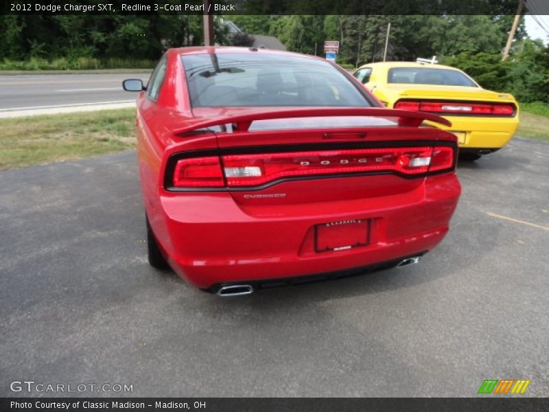 Redline 3-Coat Pearl / Black 2012 Dodge Charger SXT