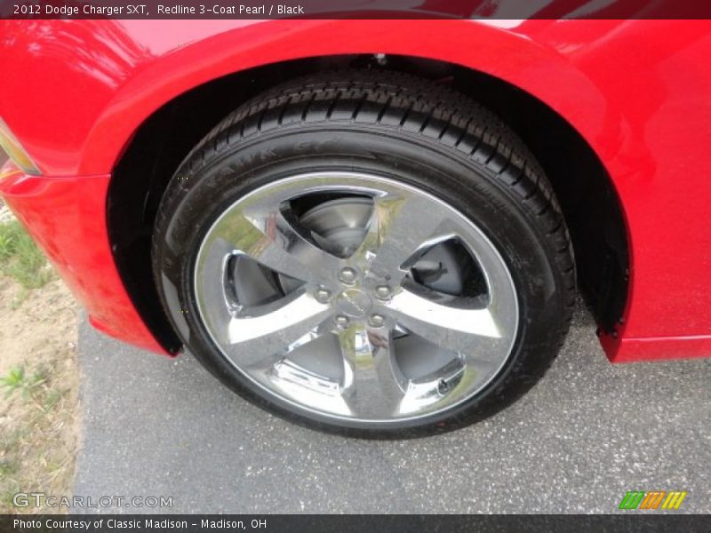 Redline 3-Coat Pearl / Black 2012 Dodge Charger SXT