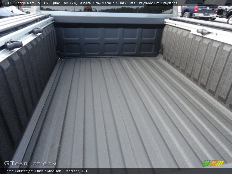 Mineral Gray Metallic / Dark Slate Gray/Medium Graystone 2012 Dodge Ram 1500 ST Quad Cab 4x4