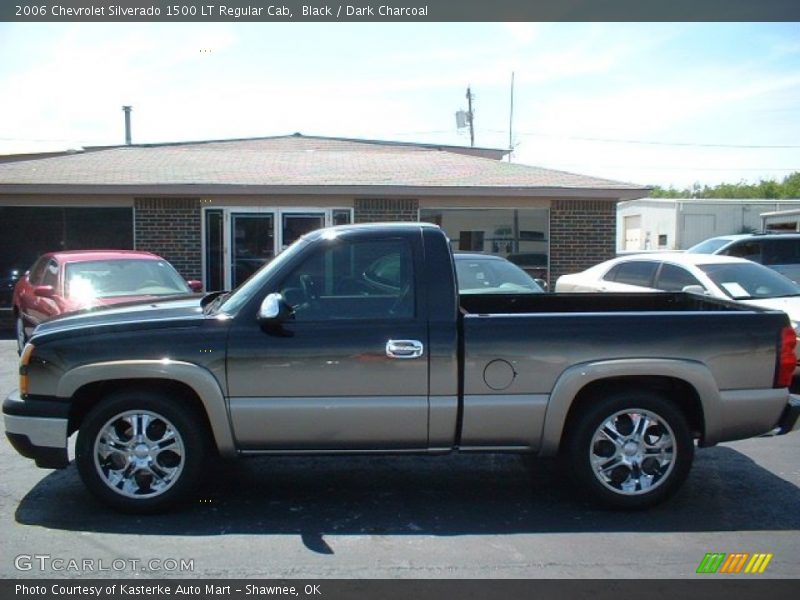 Black / Dark Charcoal 2006 Chevrolet Silverado 1500 LT Regular Cab