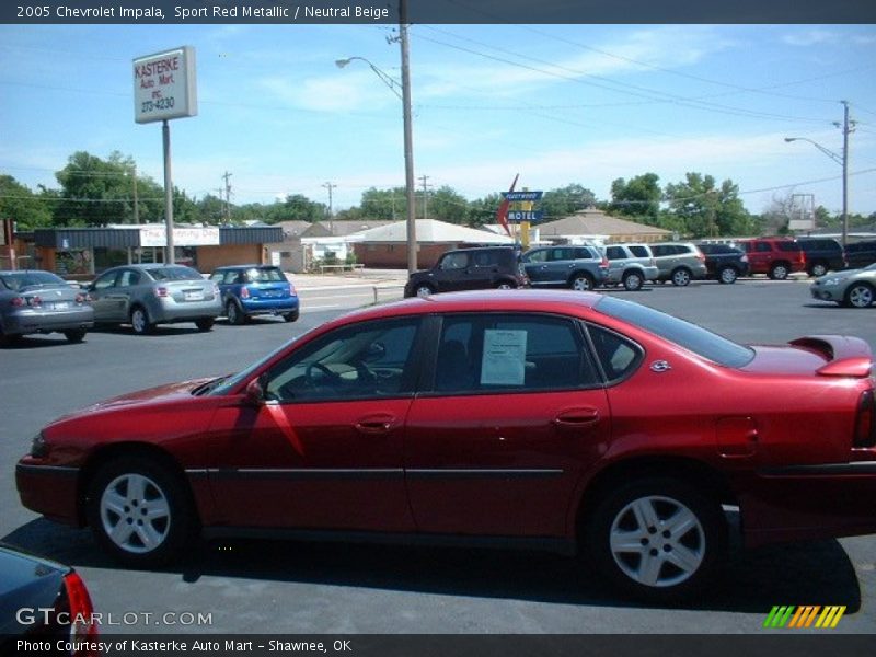 Sport Red Metallic / Neutral Beige 2005 Chevrolet Impala