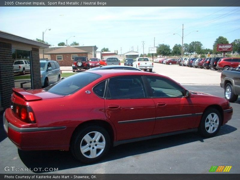 Sport Red Metallic / Neutral Beige 2005 Chevrolet Impala