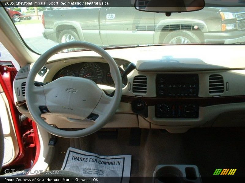 Sport Red Metallic / Neutral Beige 2005 Chevrolet Impala
