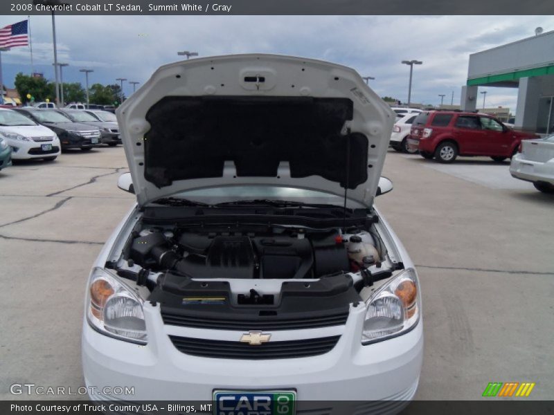 Summit White / Gray 2008 Chevrolet Cobalt LT Sedan