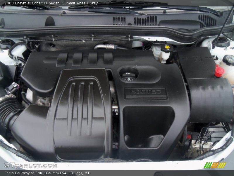 Summit White / Gray 2008 Chevrolet Cobalt LT Sedan