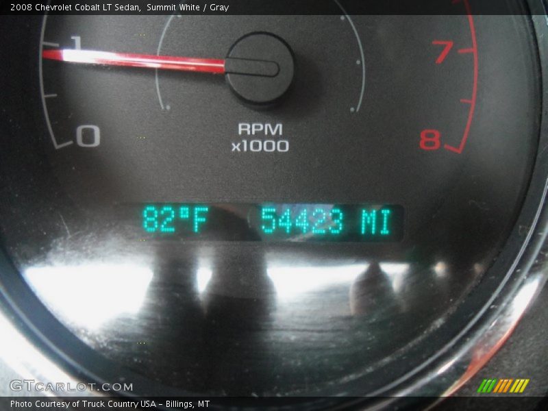 Summit White / Gray 2008 Chevrolet Cobalt LT Sedan