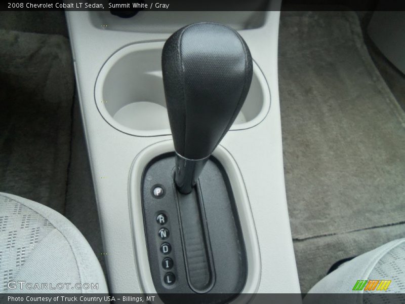 Summit White / Gray 2008 Chevrolet Cobalt LT Sedan