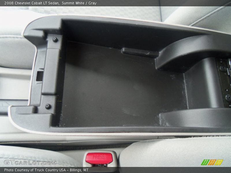 Summit White / Gray 2008 Chevrolet Cobalt LT Sedan