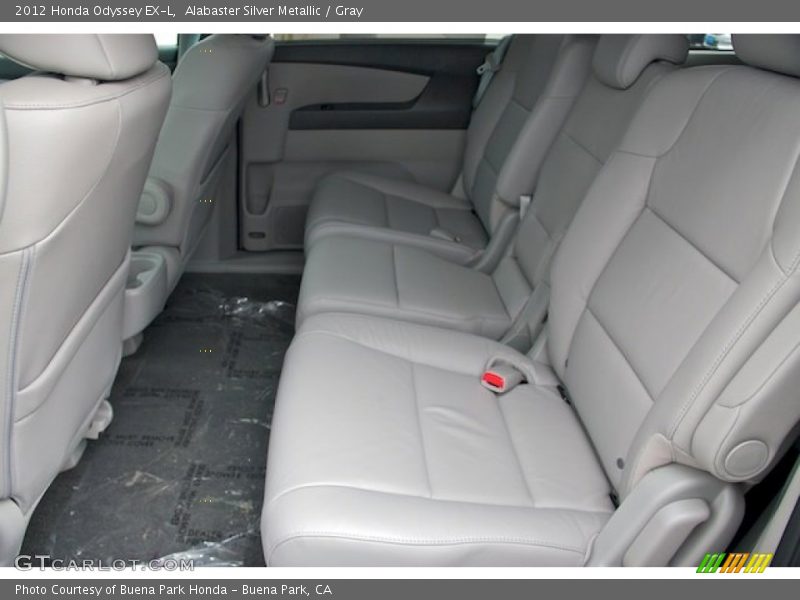 Alabaster Silver Metallic / Gray 2012 Honda Odyssey EX-L