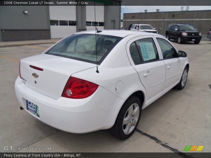 Summit White / Gray 2008 Chevrolet Cobalt LT Sedan