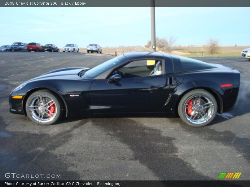 Black / Ebony 2008 Chevrolet Corvette Z06