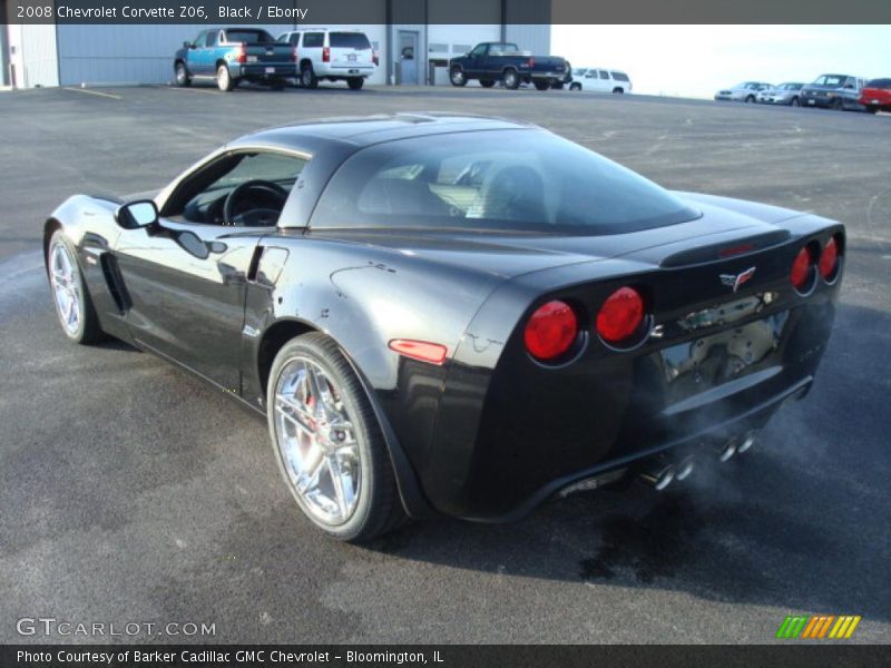 Black / Ebony 2008 Chevrolet Corvette Z06