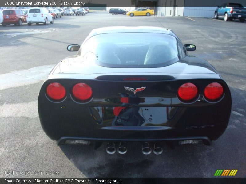 Black / Ebony 2008 Chevrolet Corvette Z06