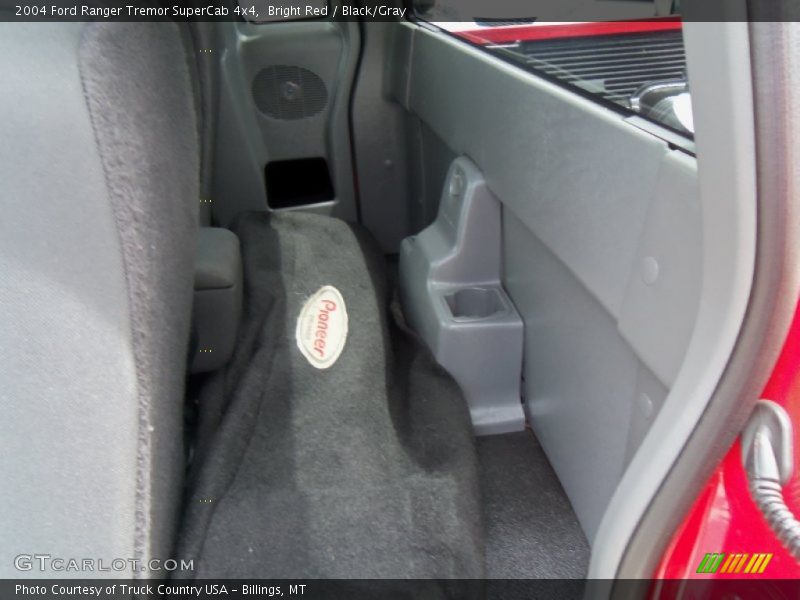 Bright Red / Black/Gray 2004 Ford Ranger Tremor SuperCab 4x4