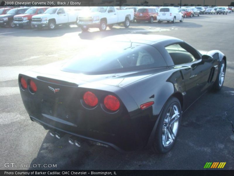 Black / Ebony 2008 Chevrolet Corvette Z06