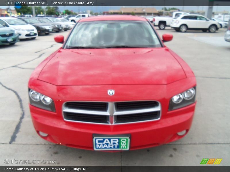 TorRed / Dark Slate Gray 2010 Dodge Charger SXT