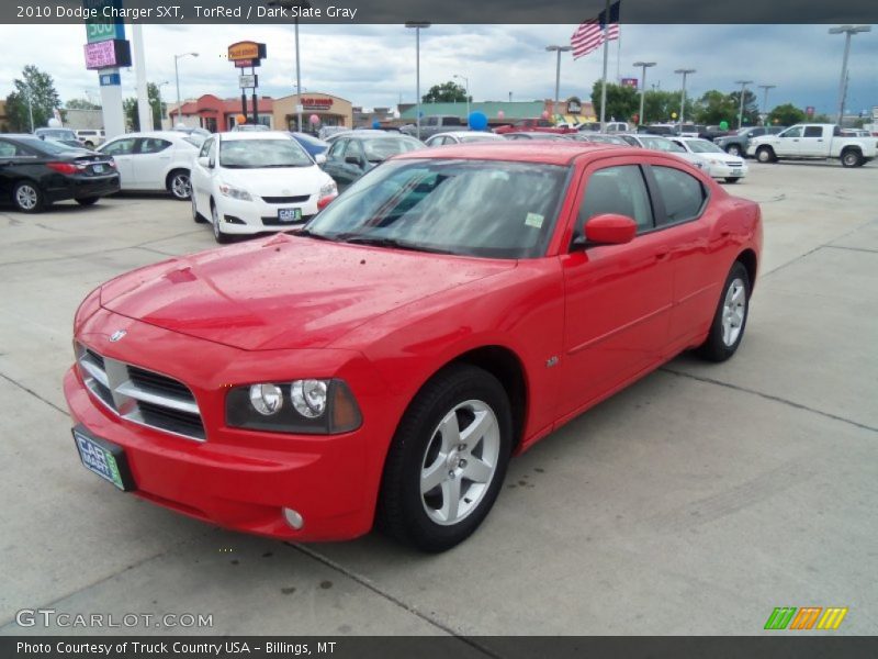 TorRed / Dark Slate Gray 2010 Dodge Charger SXT