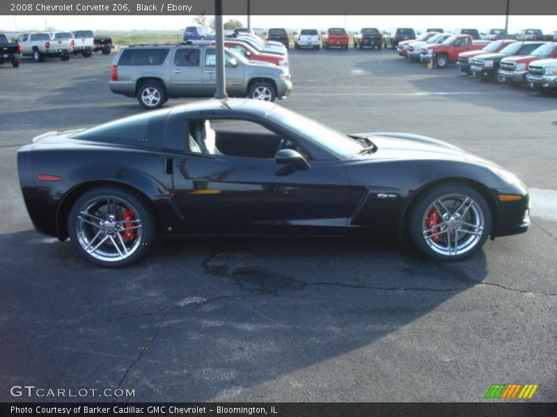 Black / Ebony 2008 Chevrolet Corvette Z06