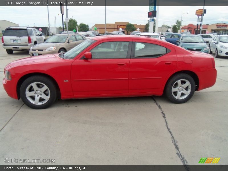 TorRed / Dark Slate Gray 2010 Dodge Charger SXT