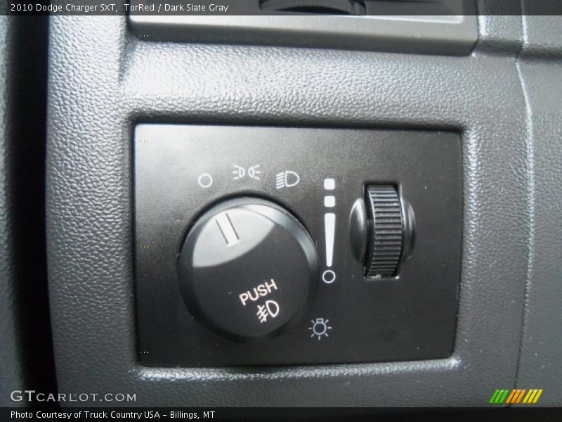 TorRed / Dark Slate Gray 2010 Dodge Charger SXT
