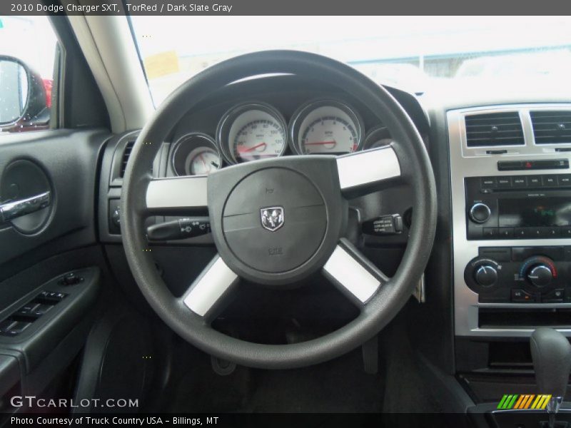 TorRed / Dark Slate Gray 2010 Dodge Charger SXT