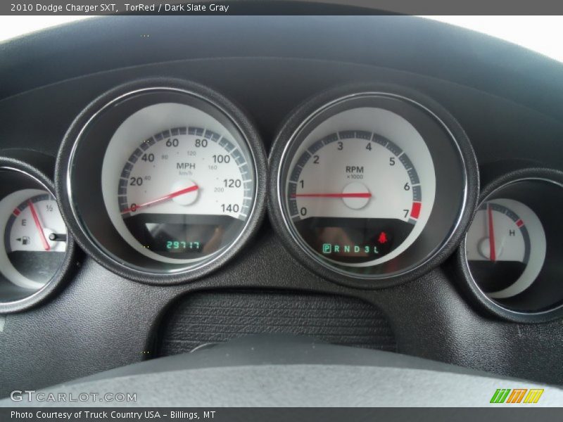 TorRed / Dark Slate Gray 2010 Dodge Charger SXT