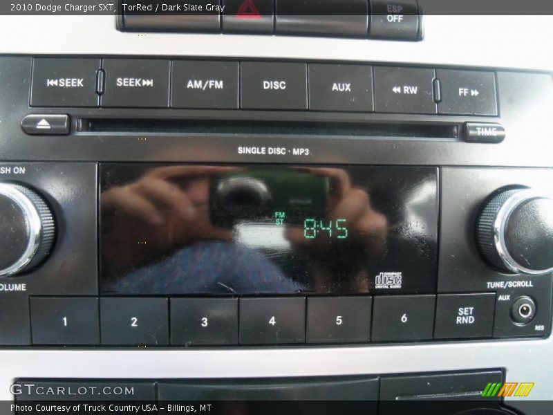 TorRed / Dark Slate Gray 2010 Dodge Charger SXT