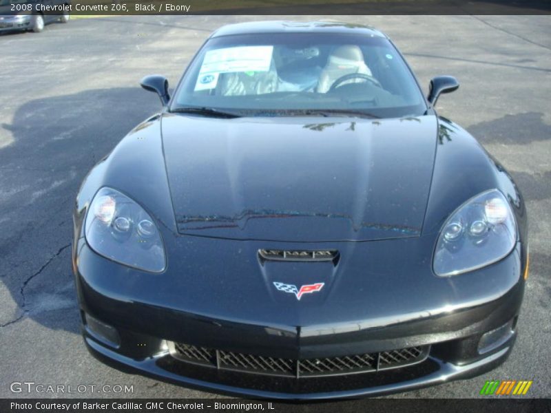 Black / Ebony 2008 Chevrolet Corvette Z06