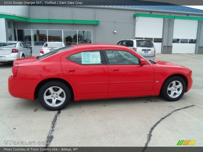 TorRed / Dark Slate Gray 2010 Dodge Charger SXT